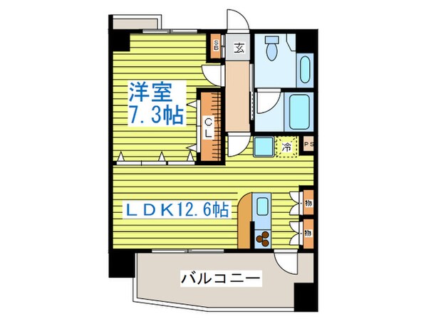 ベルクレール神宮の杜の物件間取画像